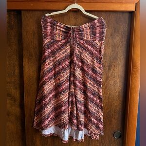 Patagonia High Low Skirt or dress in a colorful pattern